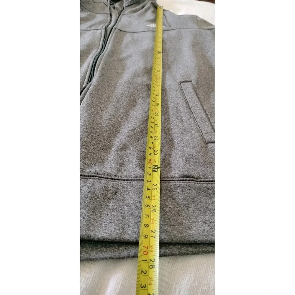 The North Face Men's Gray Performance Jacket - Size L - Missing Zipper Pull